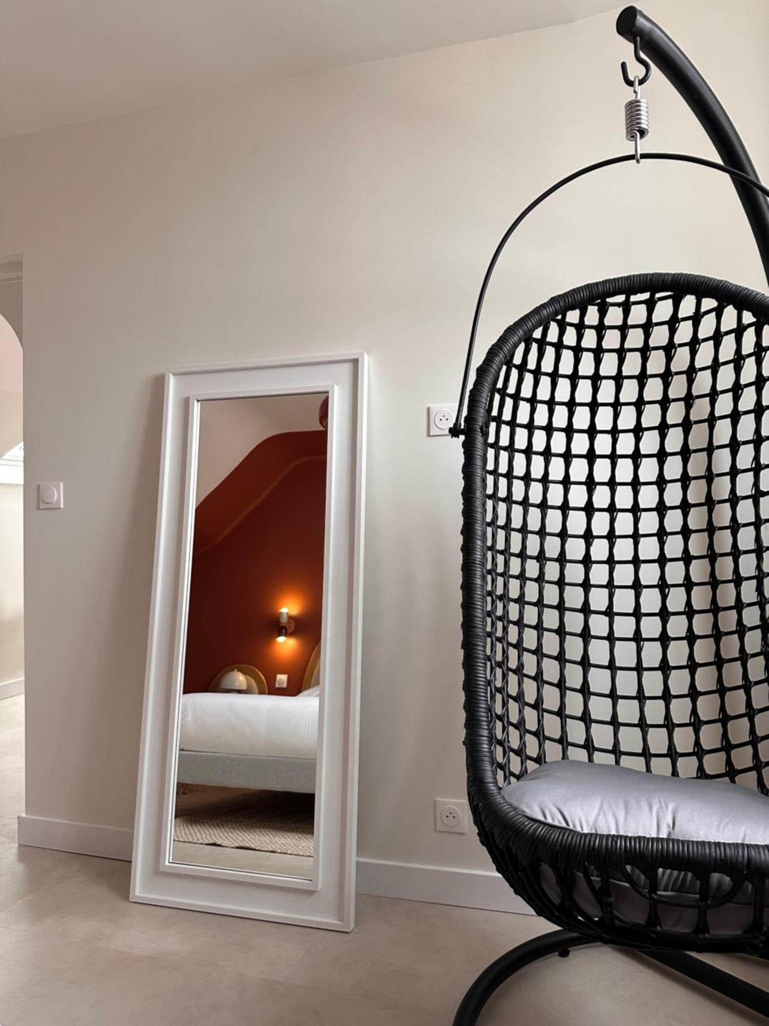 Grand Appartement Ultra Moderne Plein Centre, Plage A Pieds, Avec Parking 孔卡尔诺 客房 照片